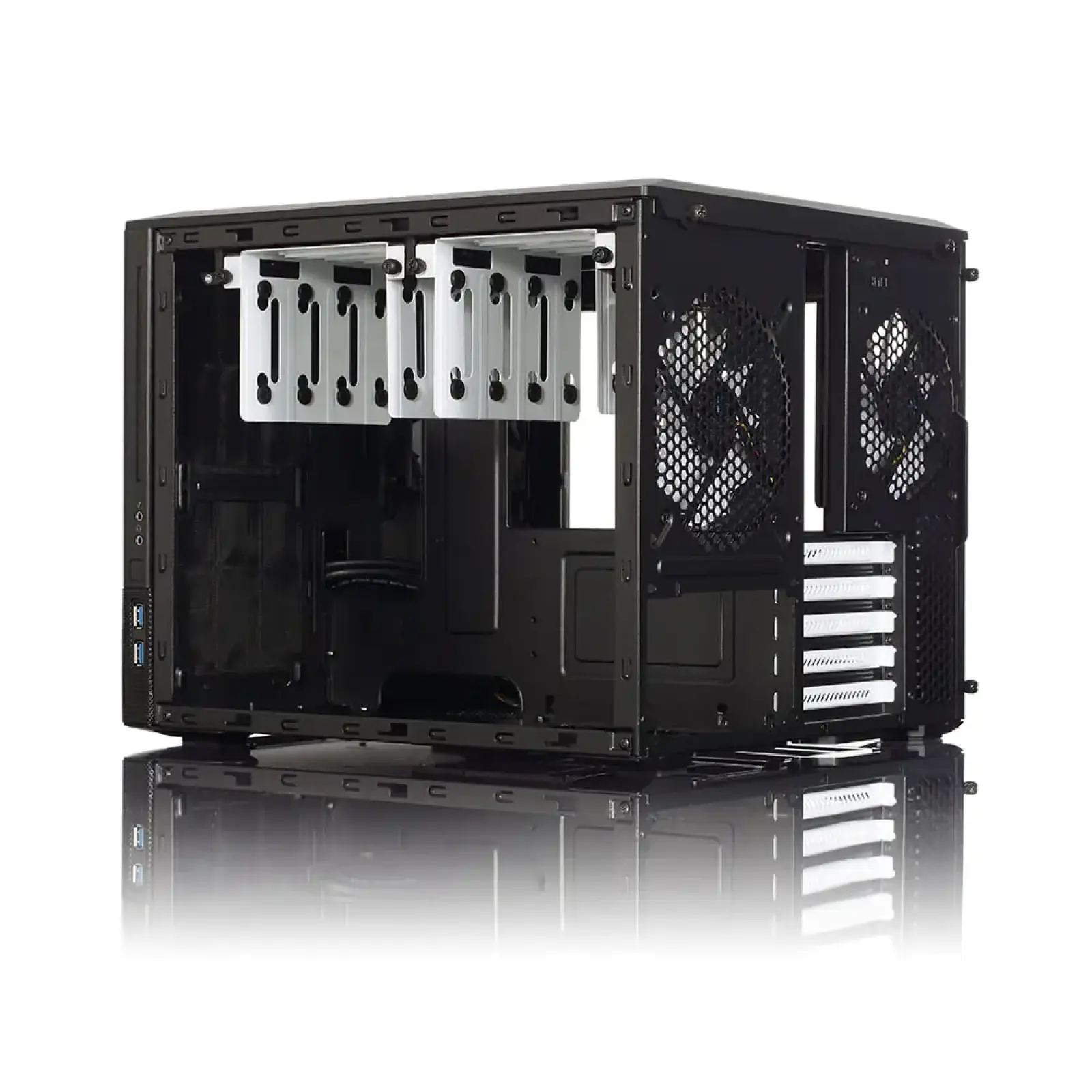 Корпус Fractal Design Node 804 Black Без БЖ (FD-CA-NODE-804-BL-W) UA