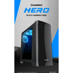 Корпус GAMEMAX Micro ATX без блока живлення H602-BK UA