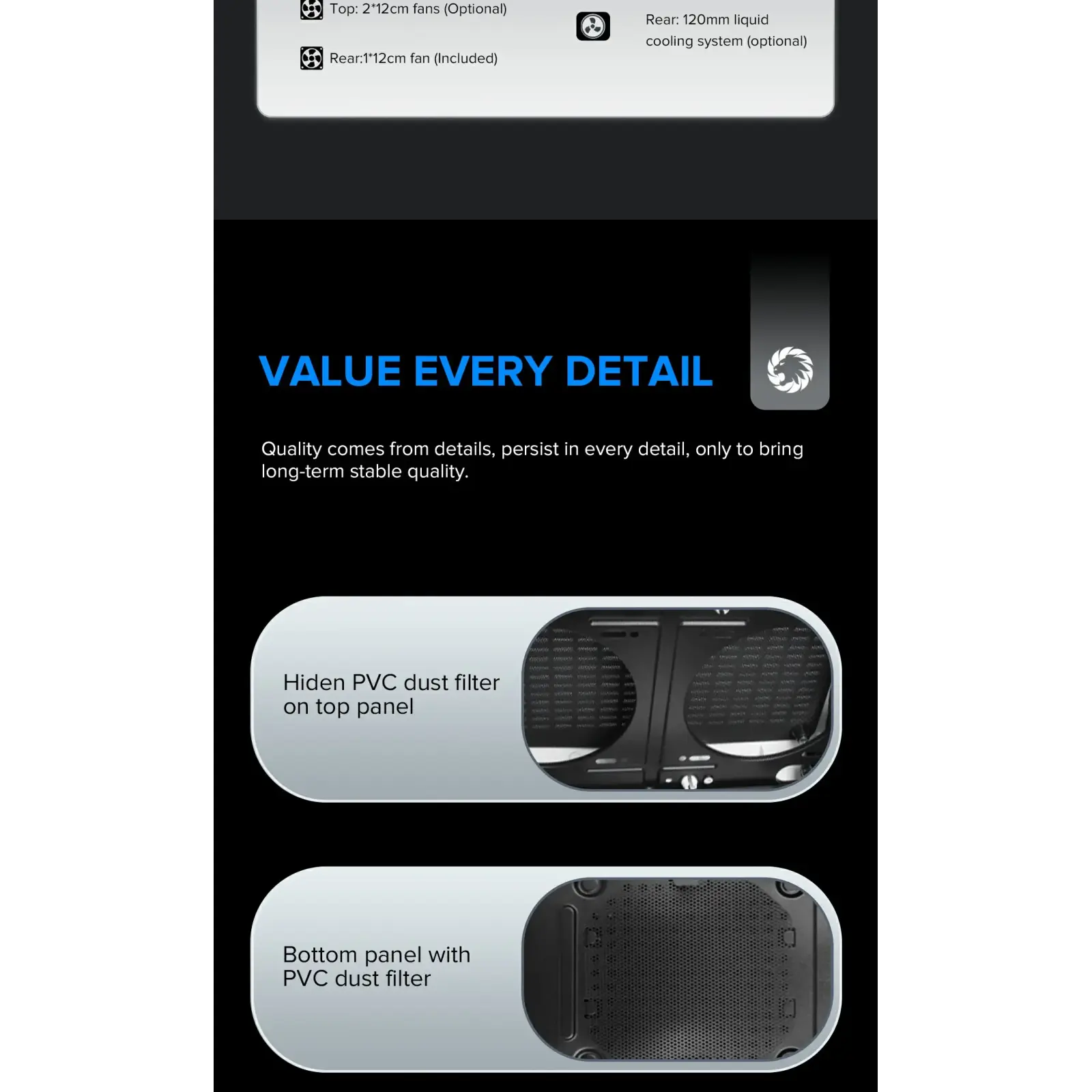 Корпус GAMEMAX Micro ATX без блока живлення H602-BK UA