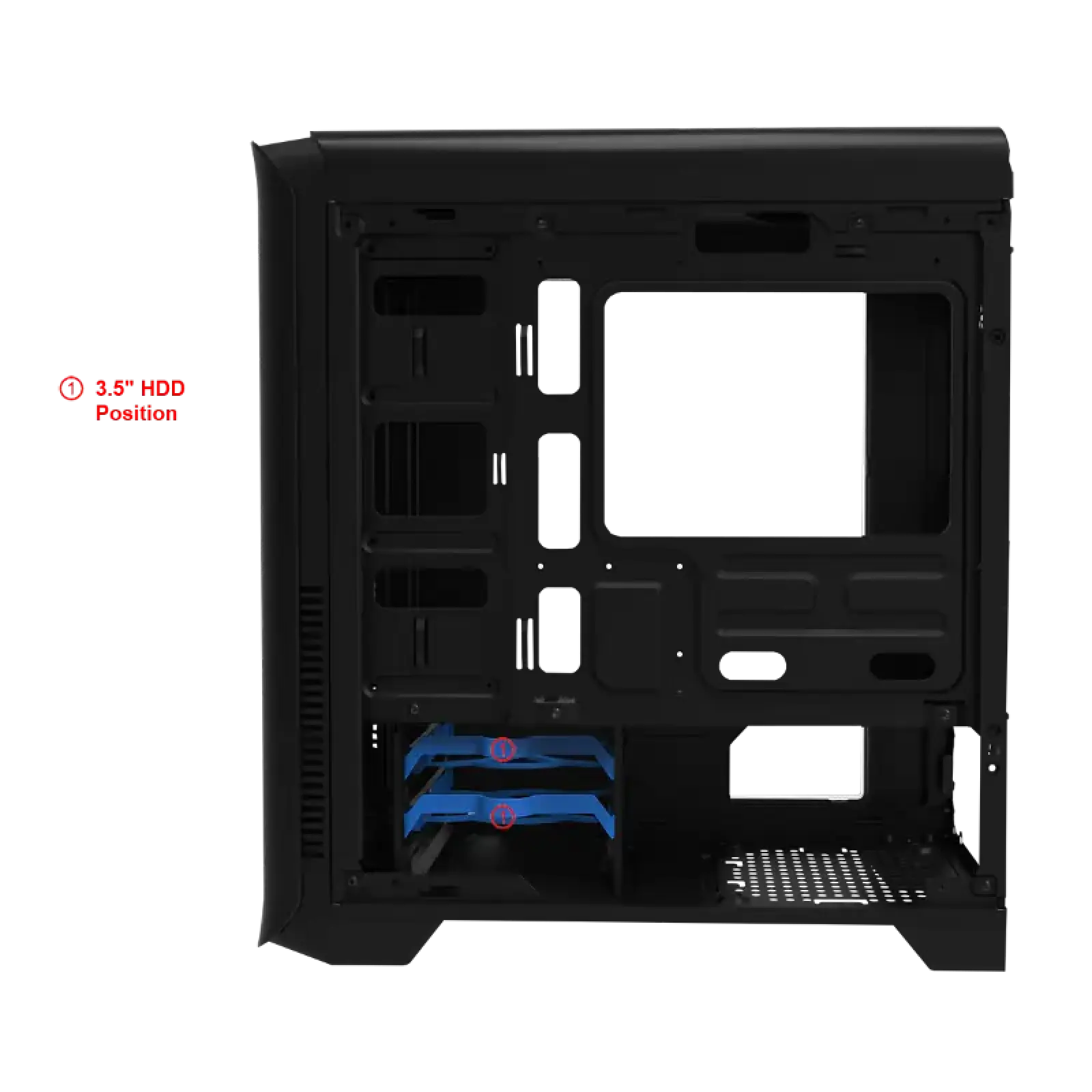 Корпус GAMEMAX Micro ATX без блока живлення H602-BK UA