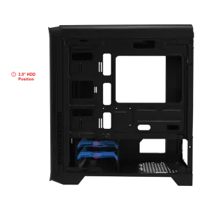 Корпус GAMEMAX Micro ATX без блока живлення H602-BK UA