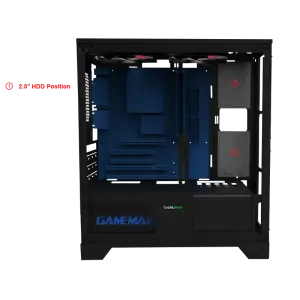 Корпус GAMEMAX Micro ATX без блока живлення H602-BK UA