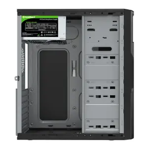 Корпус GAMEMAX ATX с блоком питания GM-400-8cm ET-211-400 UA