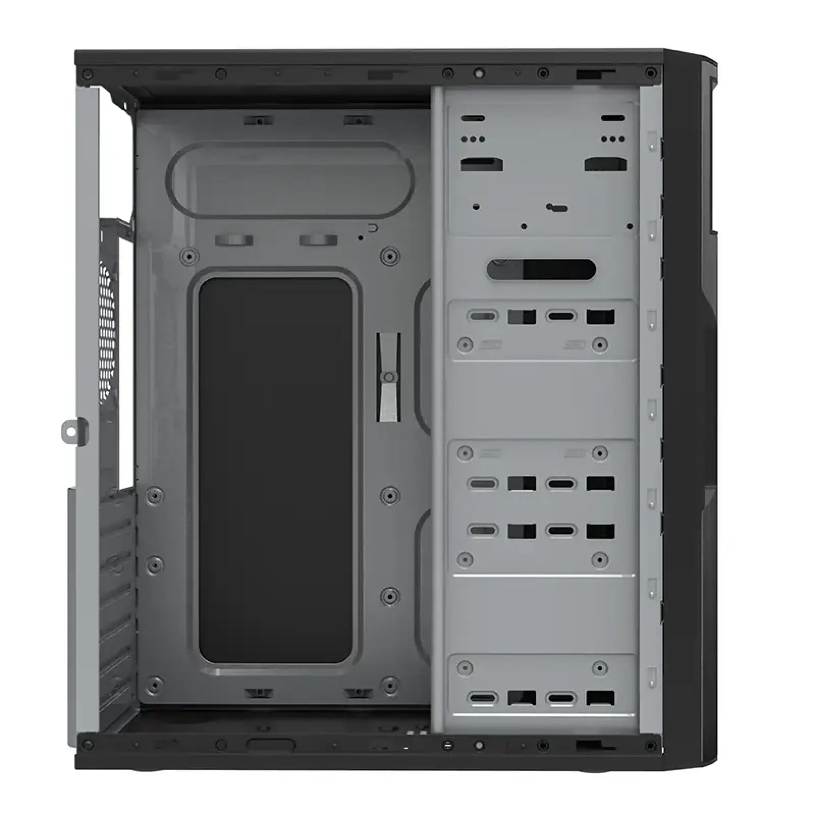 Корпус GAMEMAX ATX с блоком питания GM-400-8cm ET-211-400 UA