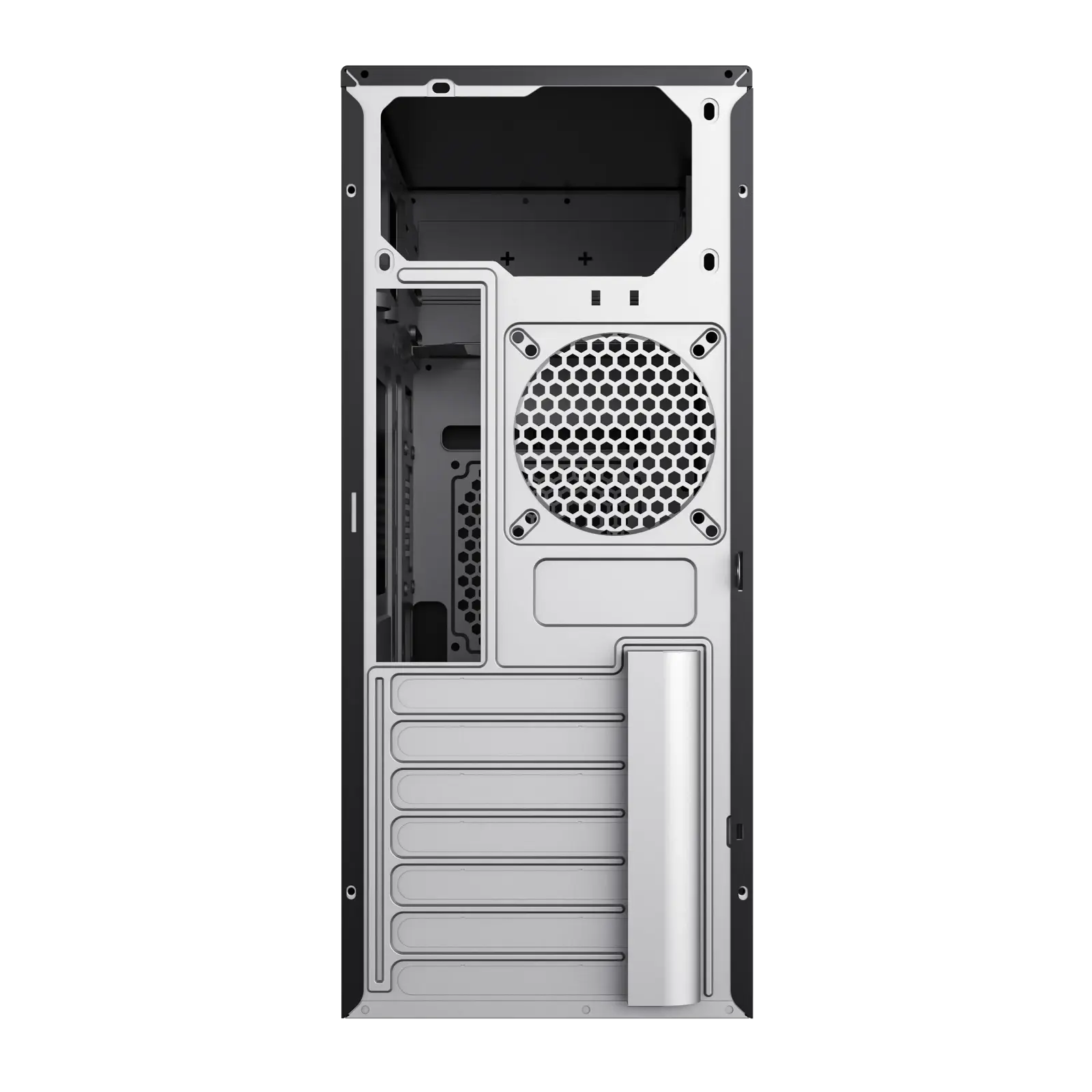 Корпус GAMEMAX ATX с блоком питания GM-400-8cm ET-209-400W-2U3 UA