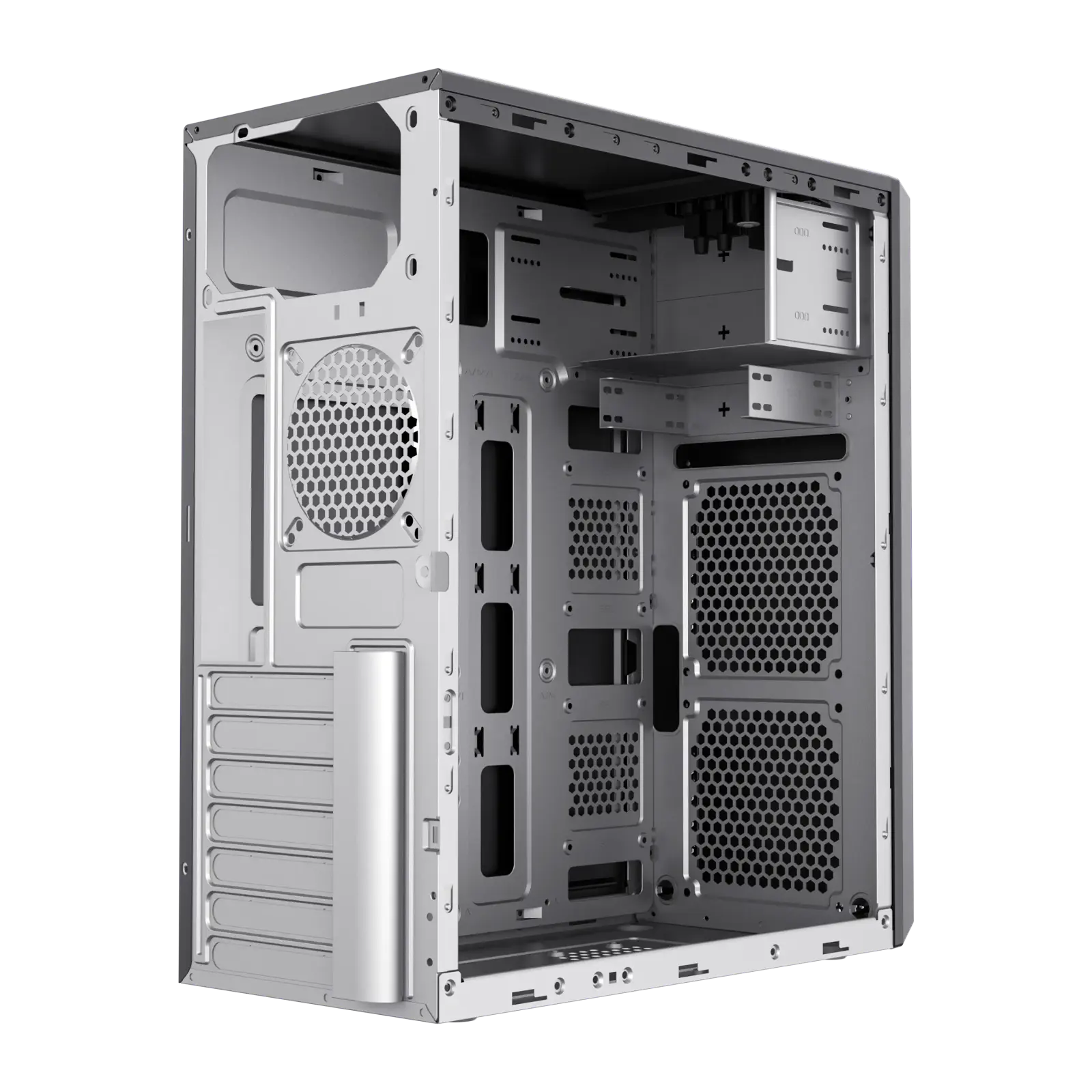 Корпус GAMEMAX ATX с блоком питания GM-400-8cm ET-211-400W-2U3 UA