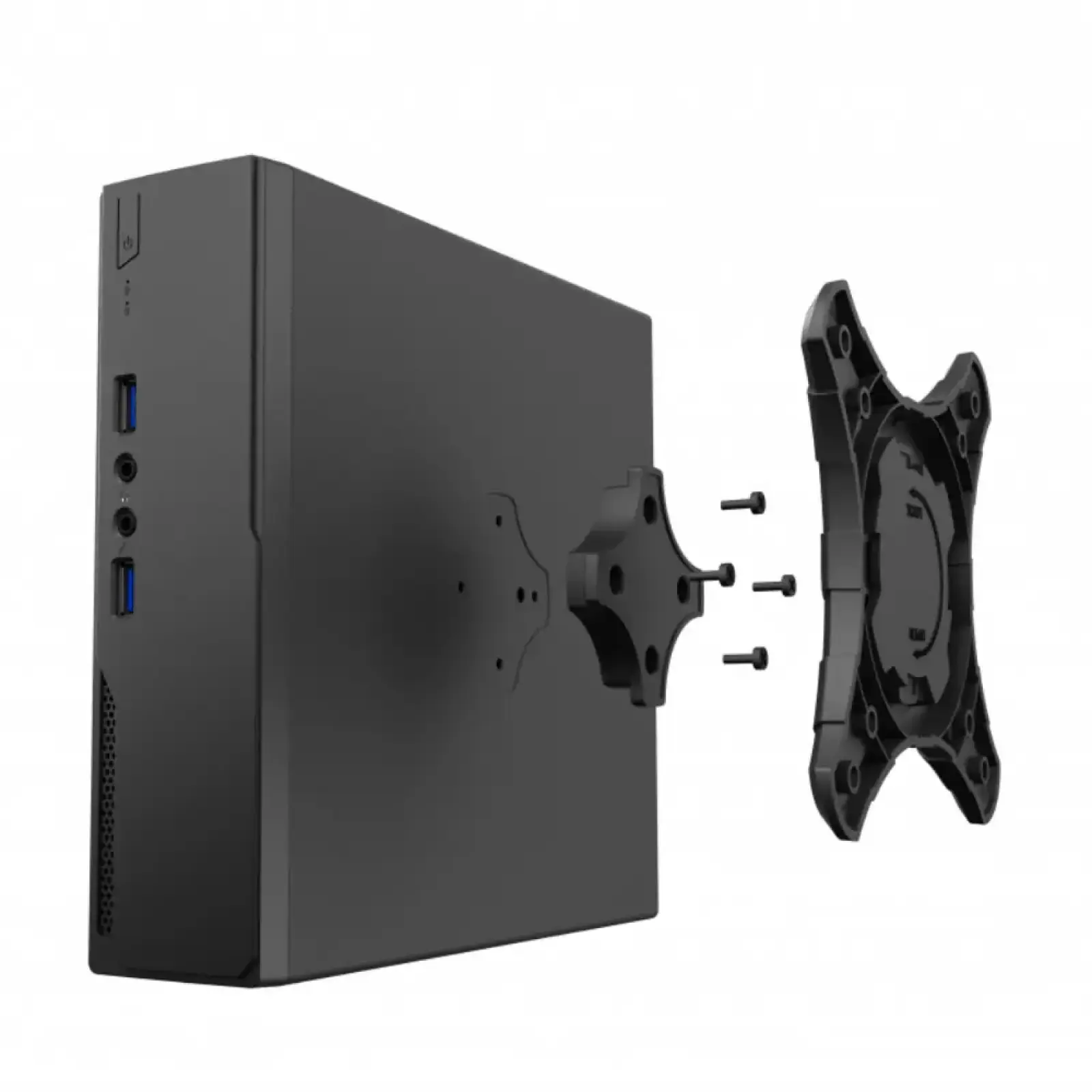 Корпус GAMEMAX MiniITX з блоком живлення 60W MT300-2U3-60W UA