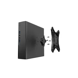 Корпус GAMEMAX MiniITX з блоком живлення 90W MT300-2U3-90W UA