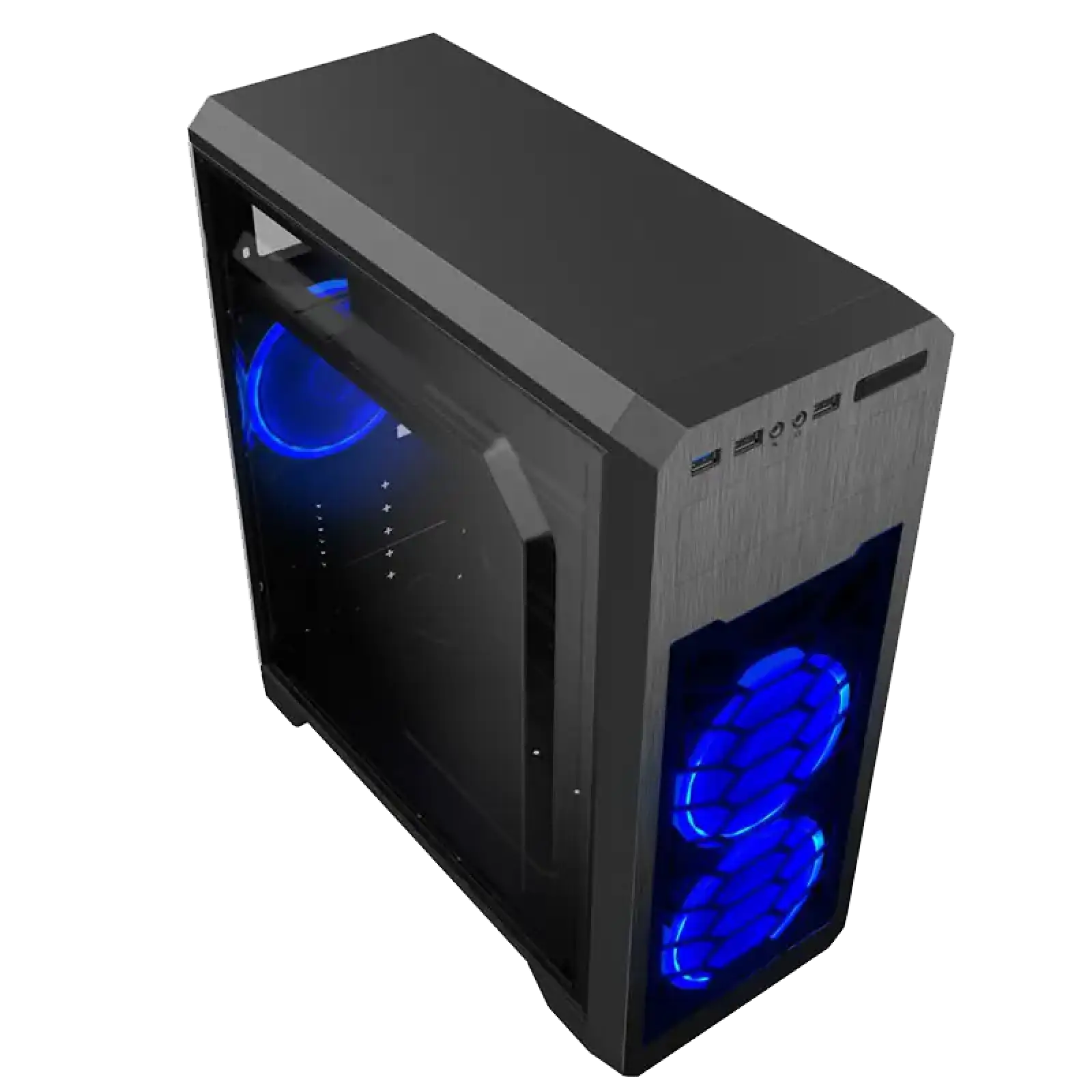 Корпус GameMax G563 Black Без БП UA
