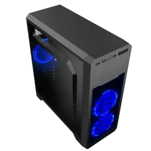 Корпус GameMax G563 Black Без БП UA