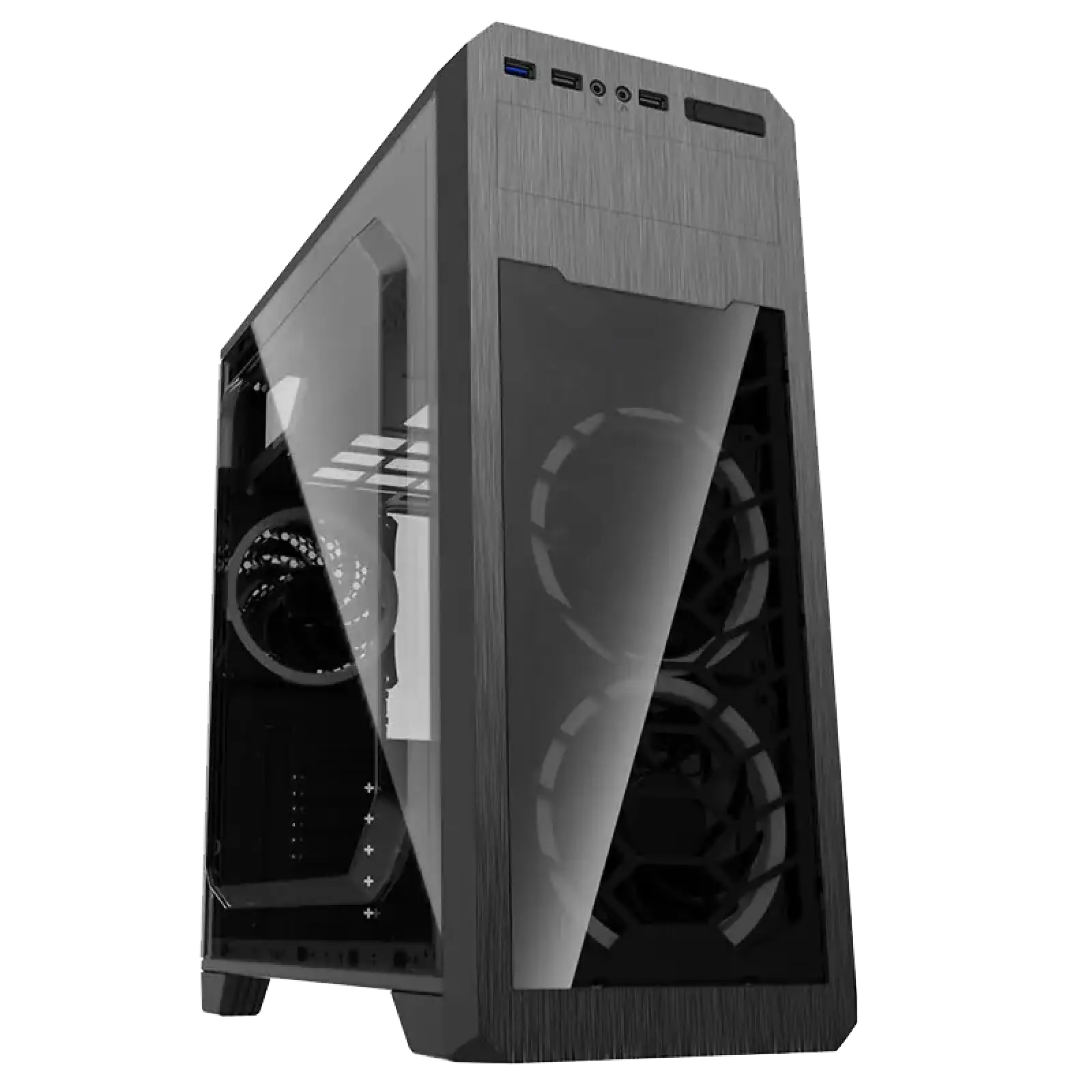 Корпус GameMax G563 Black Без БП UA