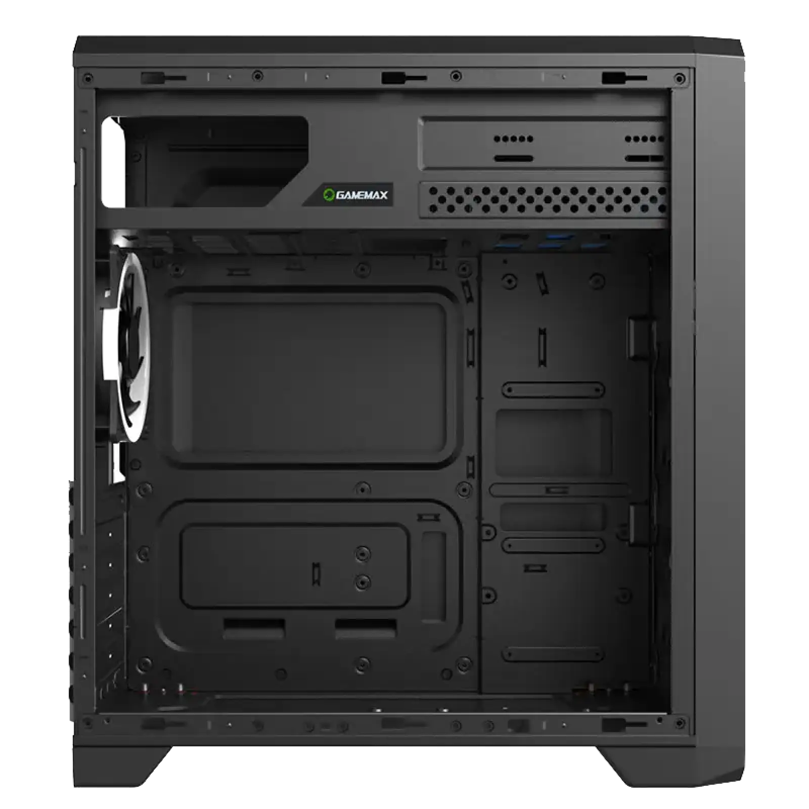 Корпус GameMax G563 Black Без БП UA