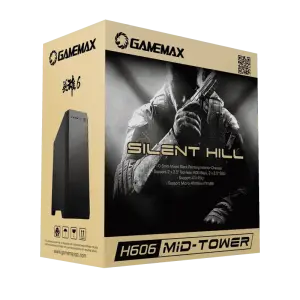Корпус GAMEMAX ATX без блока живлення SILENT HILL UA