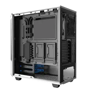 Корпус GAMEMAX ATX без блока живлення Paladin white UA