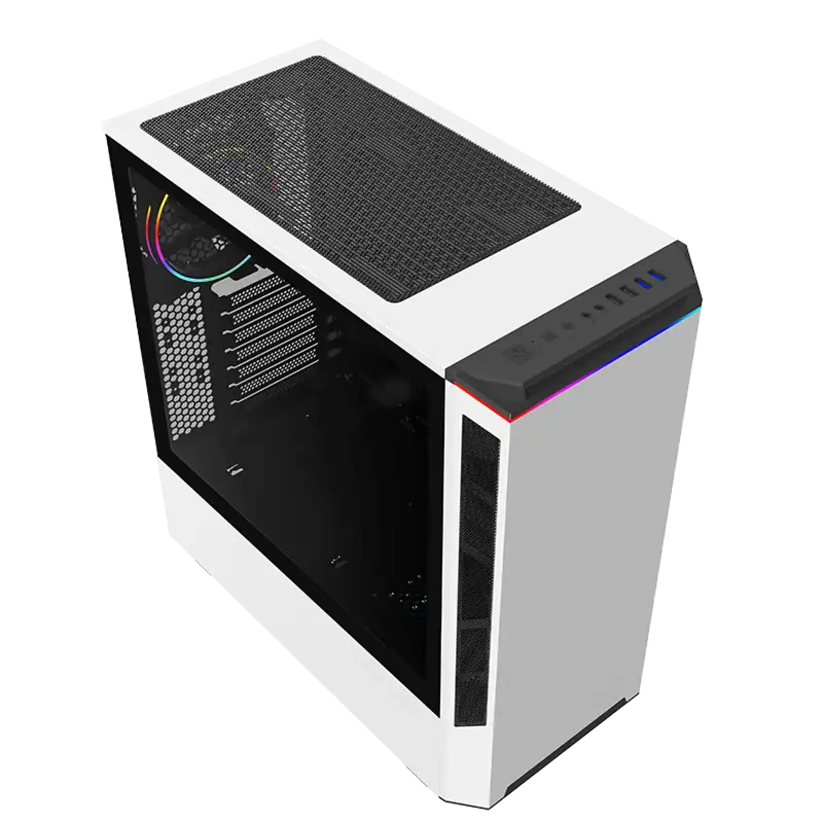 Корпус GAMEMAX ATX без блока живлення Paladin white UA