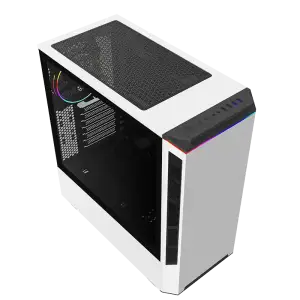 Корпус GAMEMAX ATX без блока живлення Paladin white UA