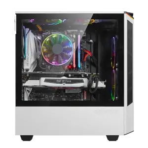 Корпус GAMEMAX ATX без блока живлення Paladin white UA