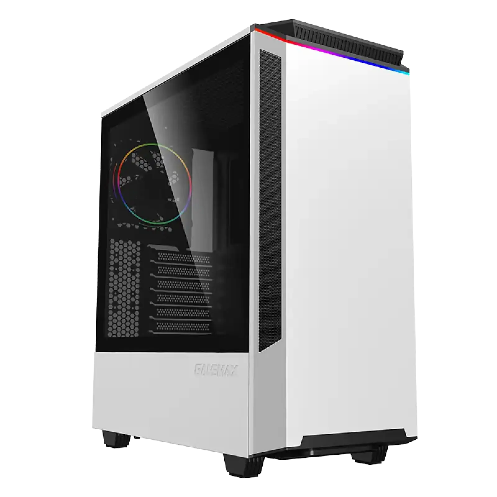 Корпус GAMEMAX ATX без блока живлення Paladin white UA