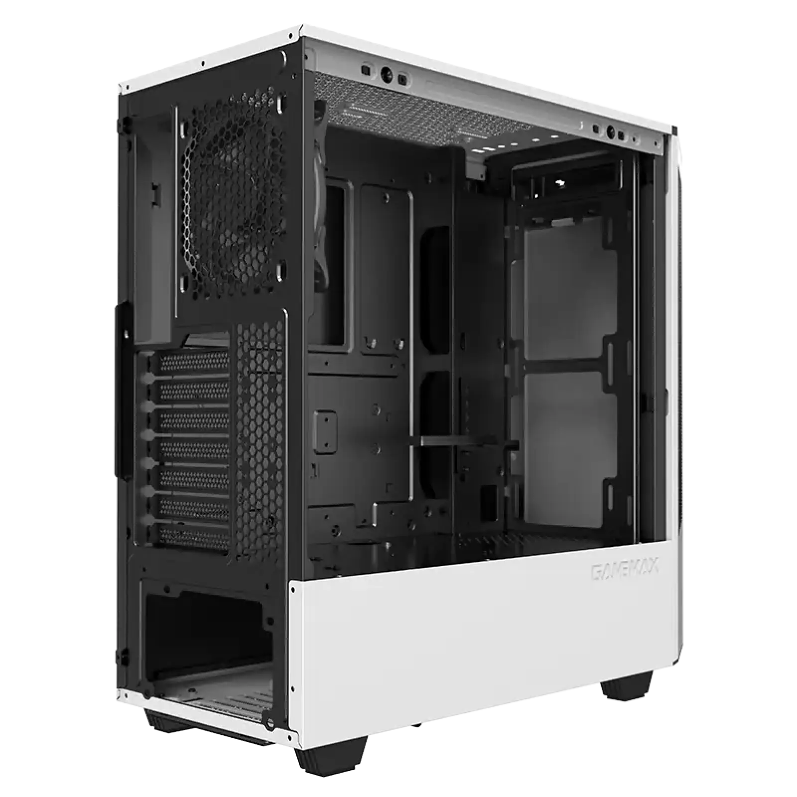 Корпус GAMEMAX ATX без блока живлення Paladin white UA