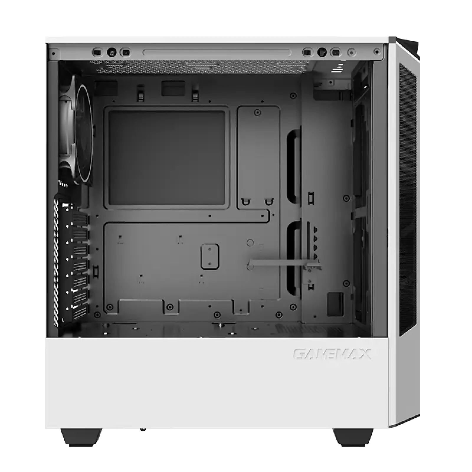Корпус GAMEMAX ATX без блока живлення Paladin white UA