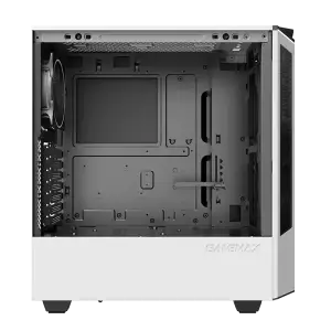 Корпус GAMEMAX ATX без блока живлення Paladin white UA