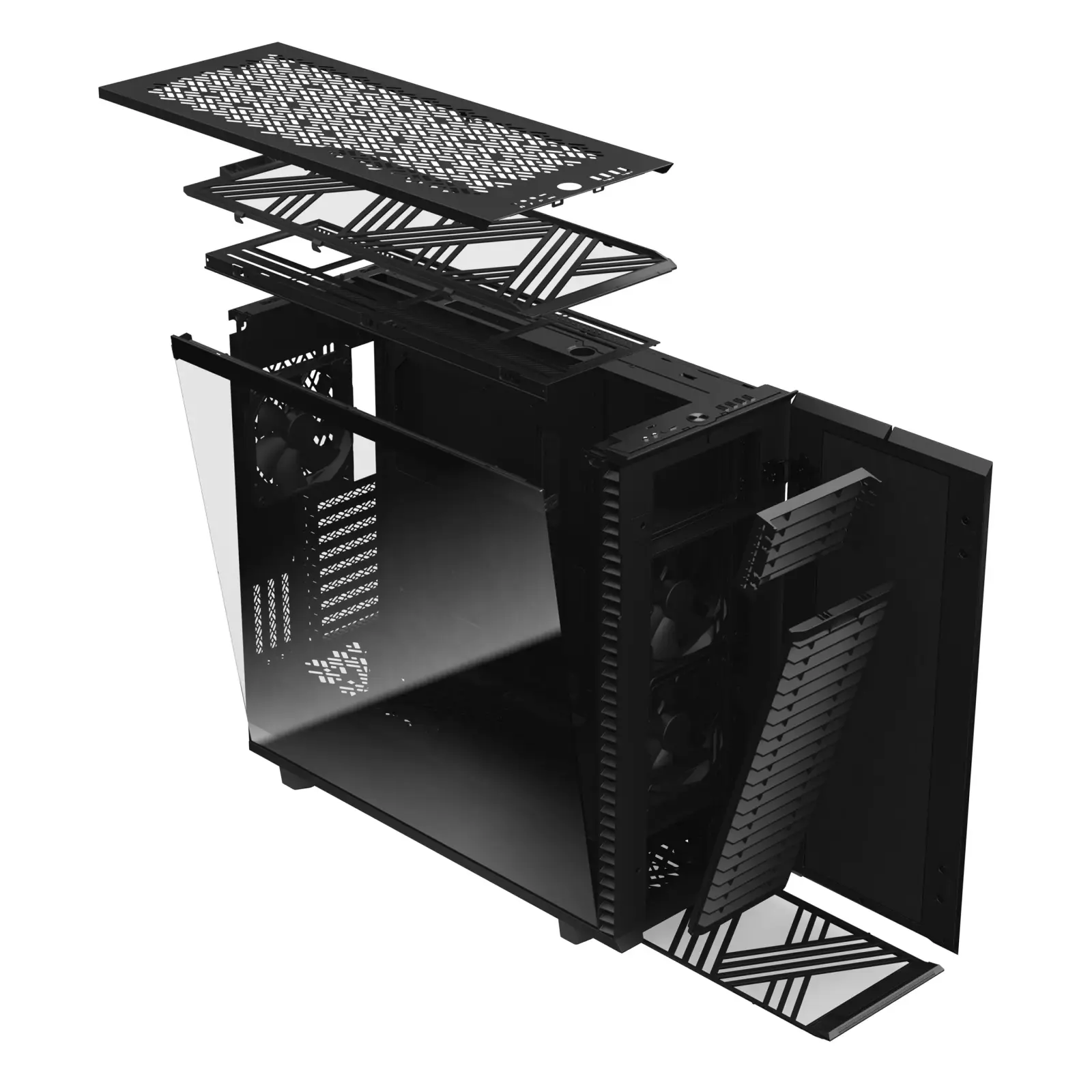 Корпус Fractal Design Define 7 XL B TG Dark Без БЖ (FD-C-DEF7X-03) UA