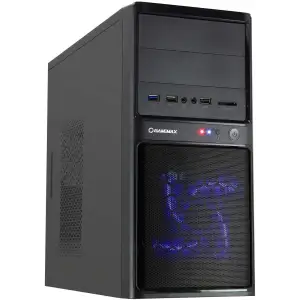 Корпус GAMEMAX mATX без БЖ SGCC/PSU rear/0.5mm/1xUSB3.0+2xUSB2.0+CR/HD audio MT306NPU3CR UA