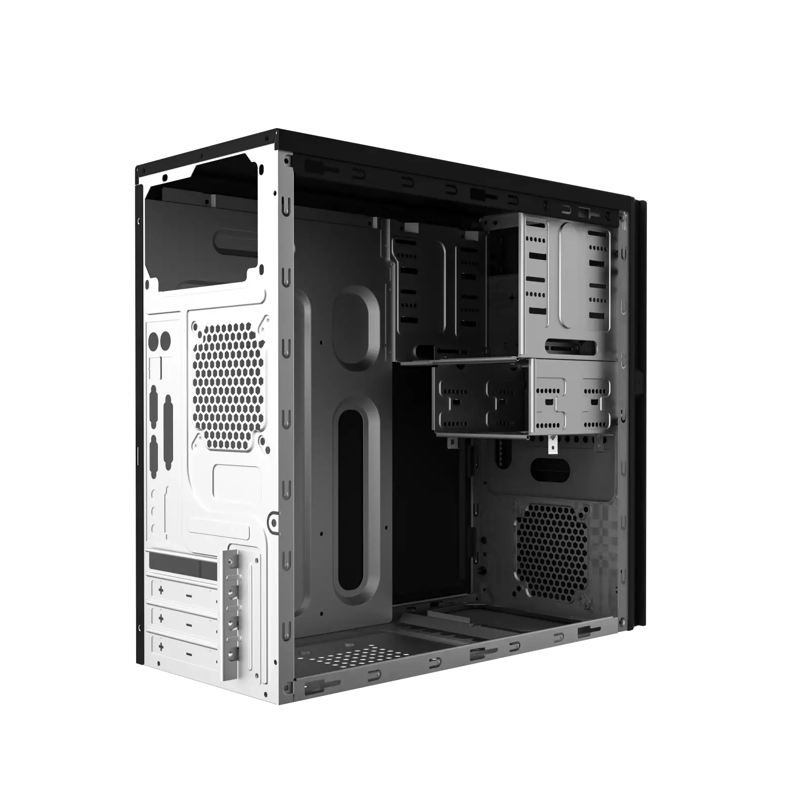 Корпус GAMEMAX mATX без БЖ SGCC/PSU rear/0.5mm/1xUSB3.0+2xUSB2.0+CR/HD audio MT306NPU3CR UA