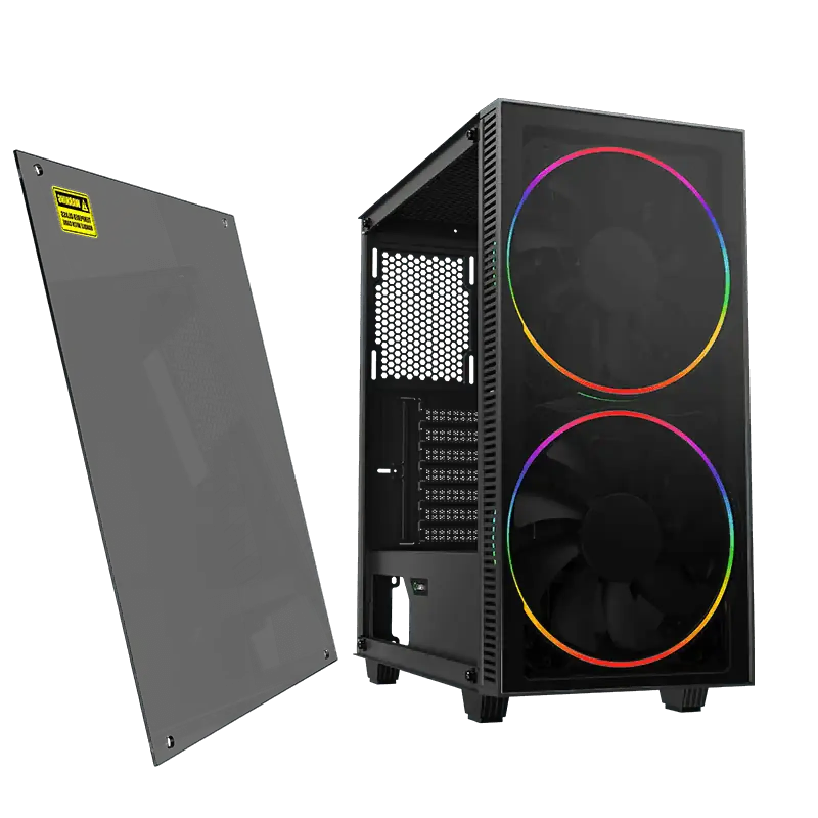 Корпус GAMEMAX ATX без БЖ Black Hole UA