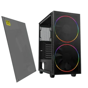 Корпус GAMEMAX ATX без БЖ Black Hole UA