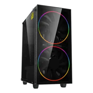 Корпус GAMEMAX ATX без БЖ Black Hole UA