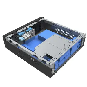 Корпус GAMEMAX MINI ITX Ultra Slim Case з зовнішнім блоком живлення на 120W MT300-2U3-120W UA