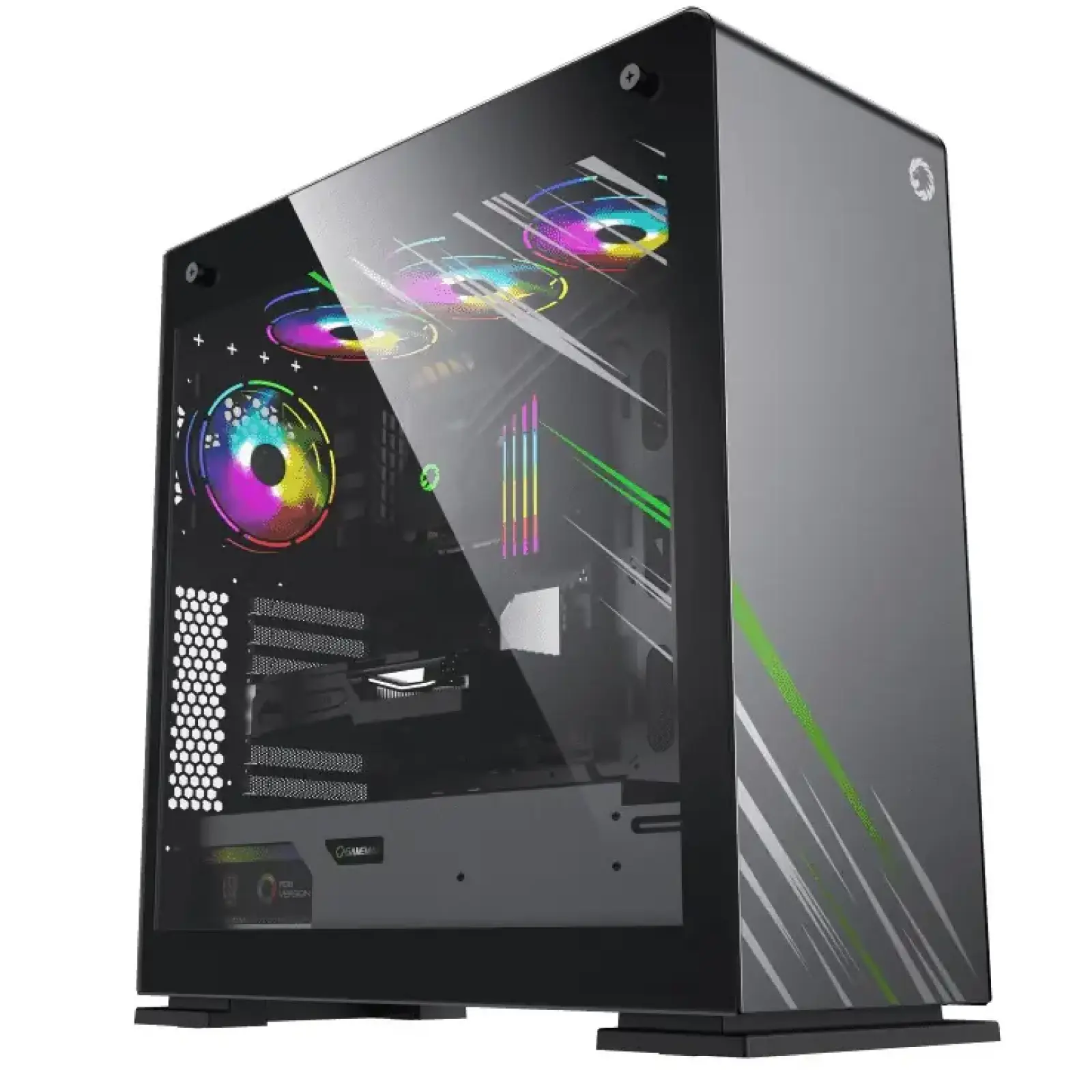 Корпус GAMEMAX E- ATX Full Tower без блока питания VEGA PRO GY UA