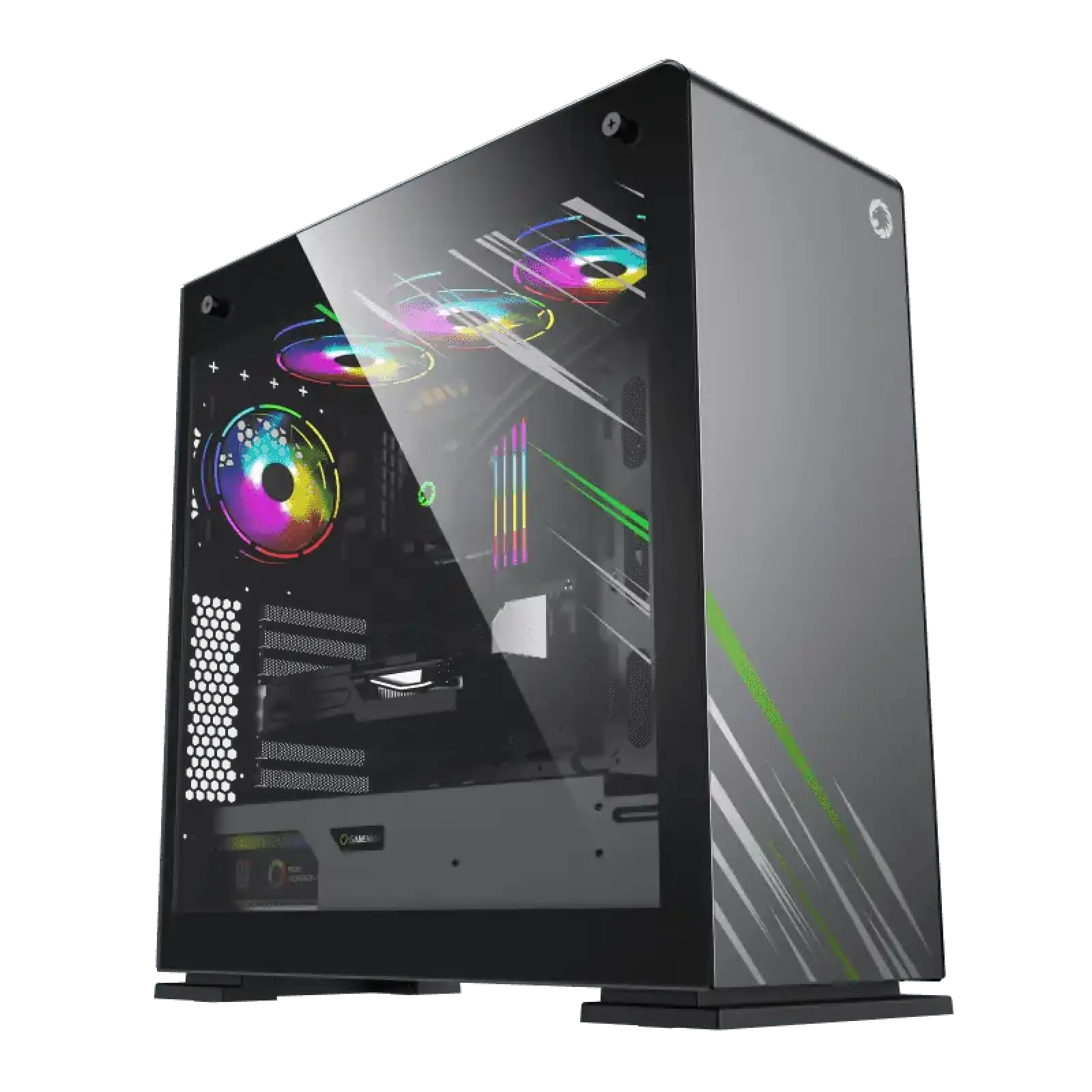 Корпус GAMEMAX E- ATX Full Tower без блока питания VEGA PRO GY UA