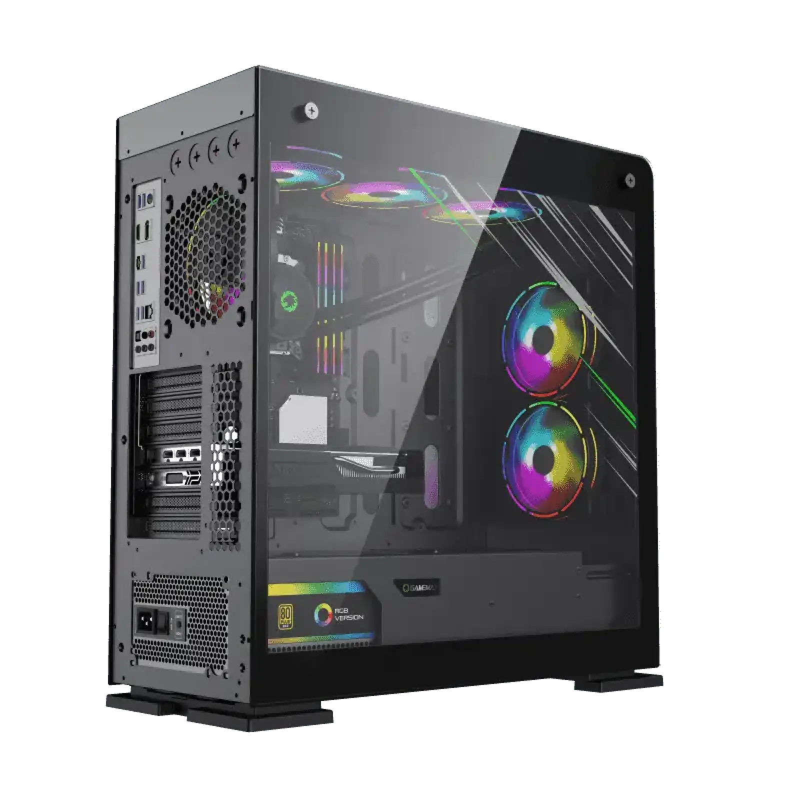 Корпус GAMEMAX E- ATX Full Tower без блока питания VEGA PRO GY UA