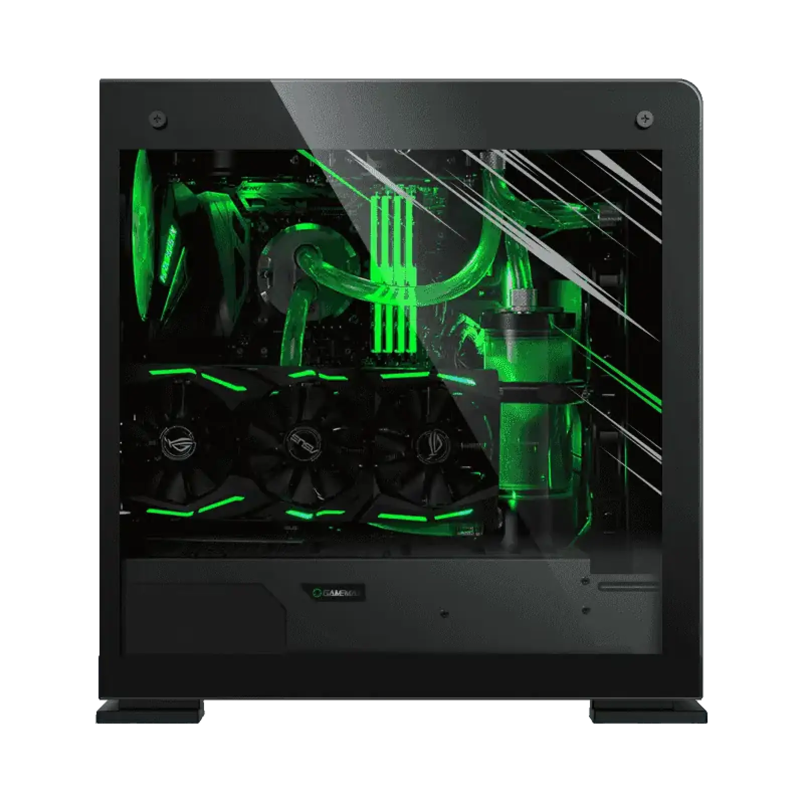 Корпус GAMEMAX E- ATX Full Tower без блока питания VEGA PRO GY UA