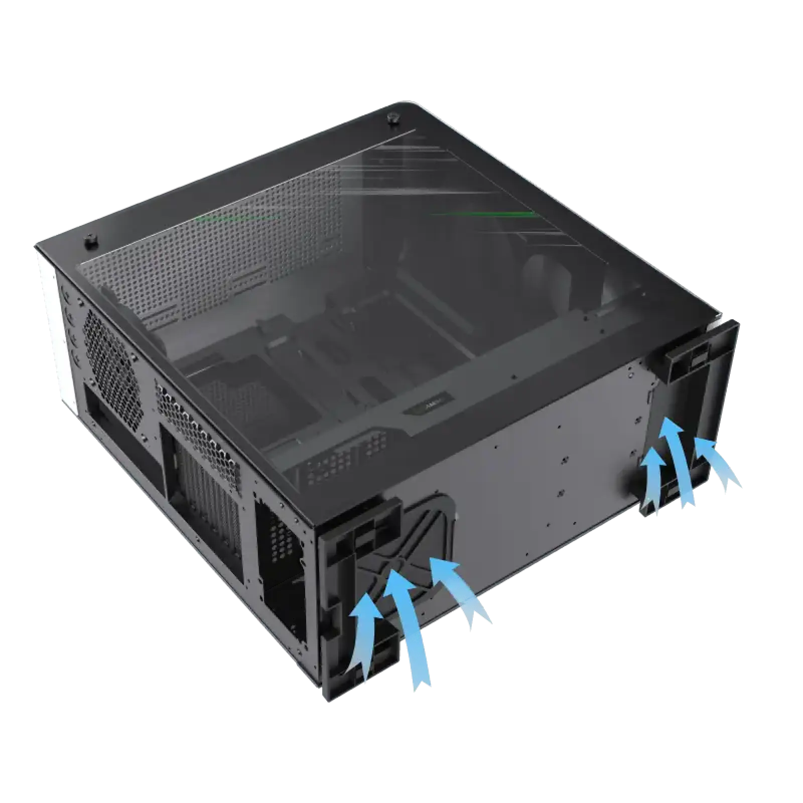 Корпус GAMEMAX E- ATX Full Tower без блока питания VEGA PRO GY UA