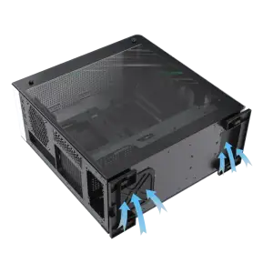 Корпус GAMEMAX E- ATX Full Tower без блока живлення VEGA PRO GY UA