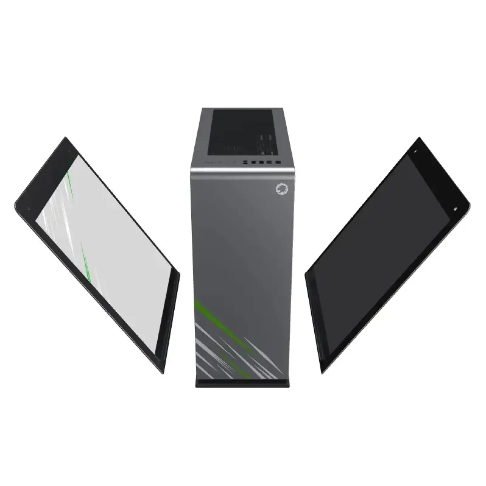 Корпус GAMEMAX E- ATX Full Tower без блока питания VEGA PRO GY UA