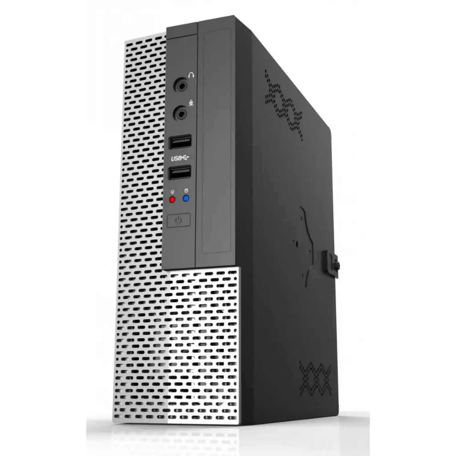 Корпус GAMEMAX mini ITX з блоком живлення ITX-180W ST102-200W BS UA