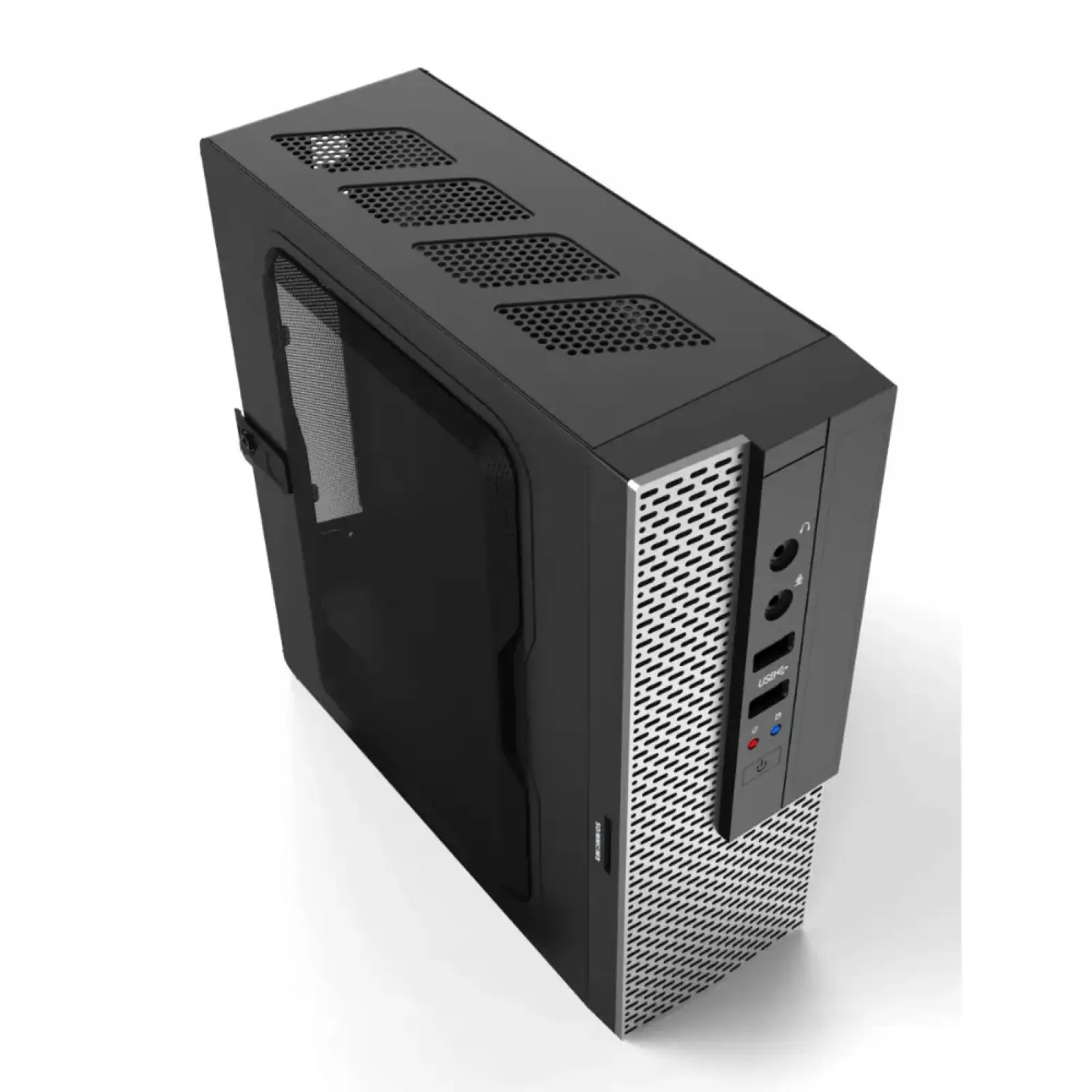 Корпус GAMEMAX mini ITX з блоком живлення ITX-180W ST102-200W BS UA