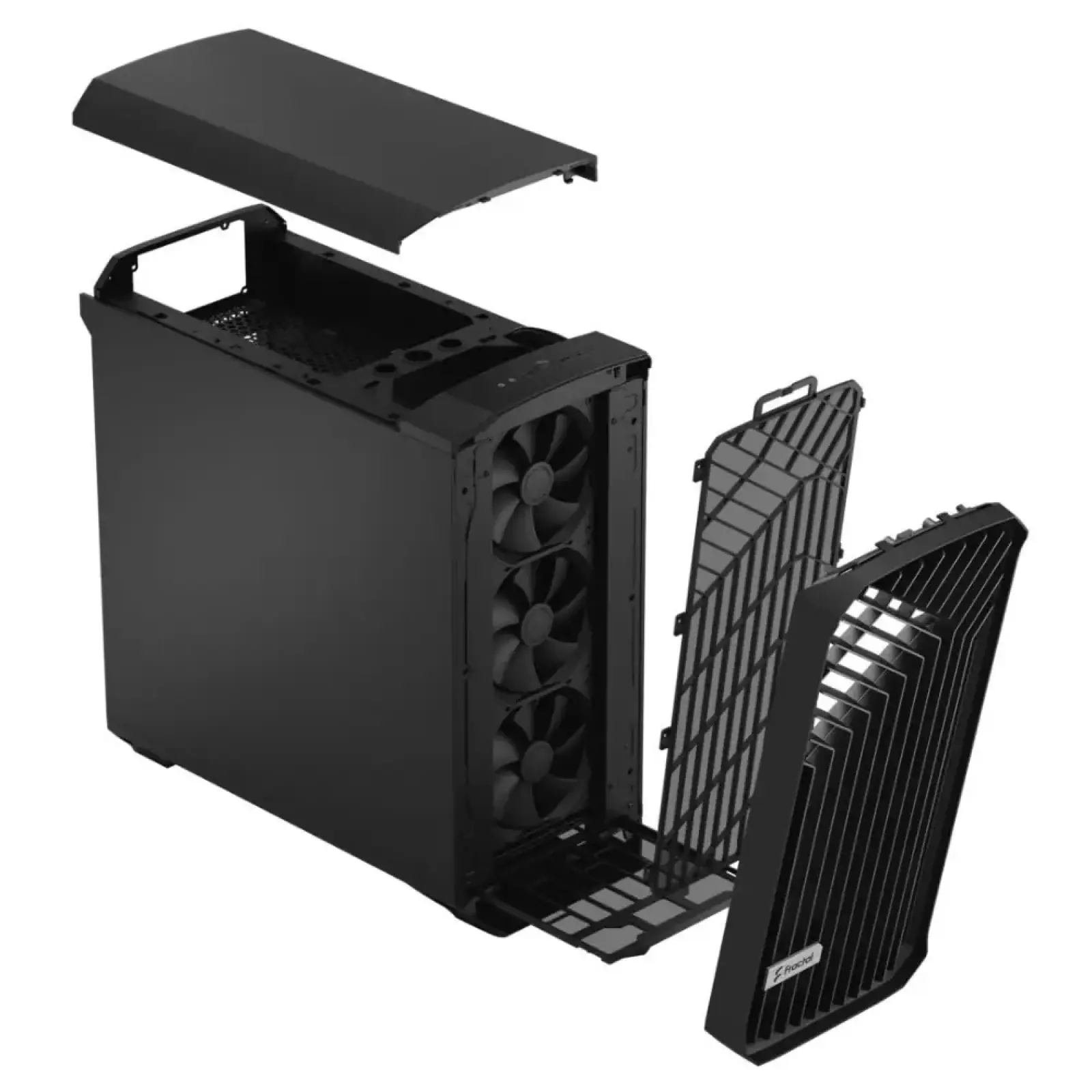 Корпус Fractal Design Torrent Black Solid Без БЖ (FD-C-TOR1A-05) UA