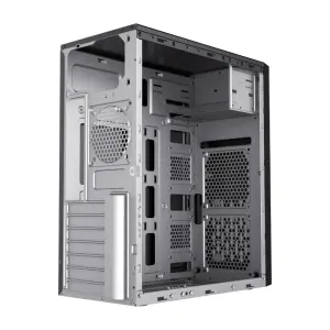 Корпус GAMEMAX компьютерний Midi Tower без блока живленн я ATX, Micro ATX, Mini ITX ET-210-NP UA