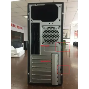Корпус GAMEMAX компьютерний Midi Tower без блока живленн я ATX, Micro ATX, Mini ITX ET-210-NP UA