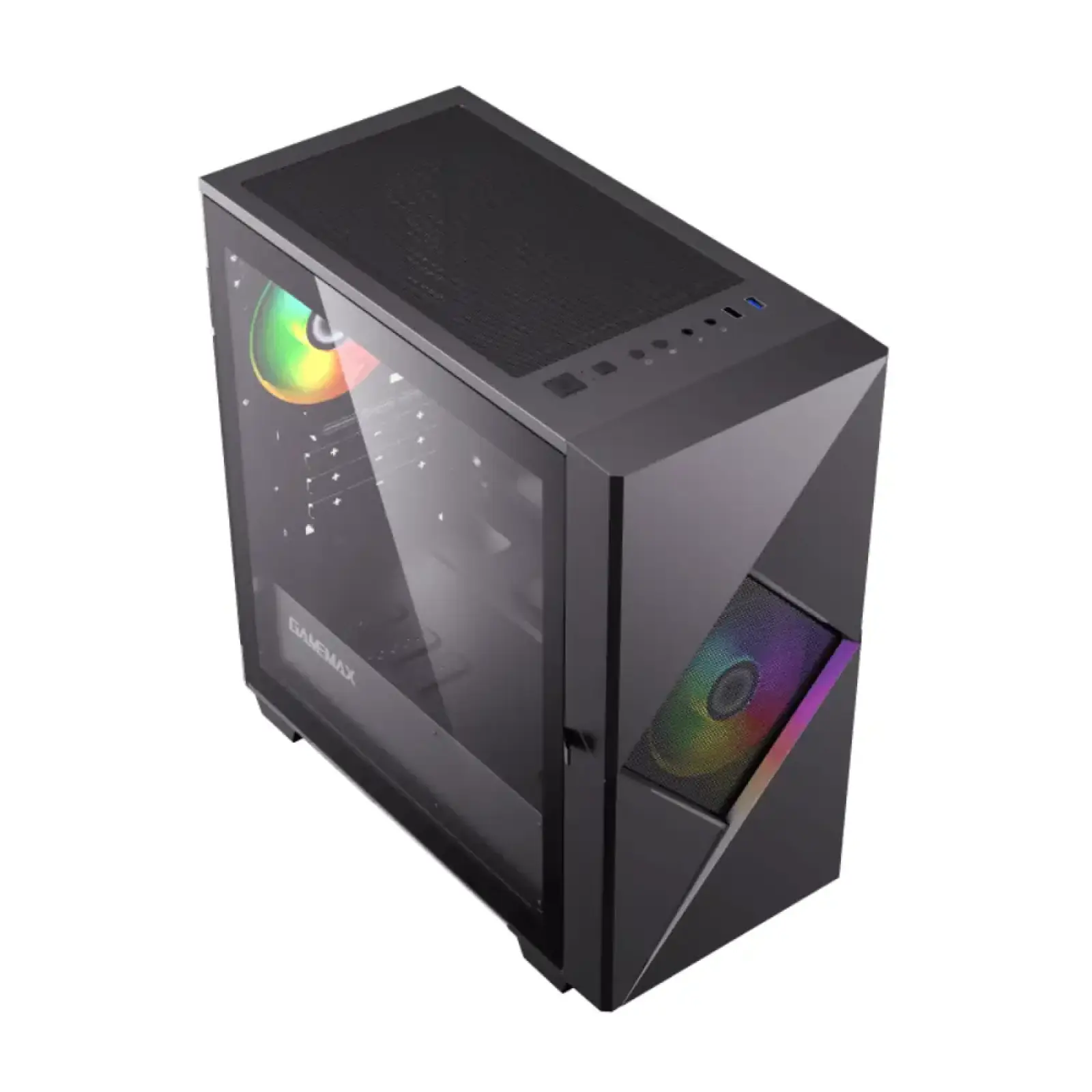 Корпус GAMEMAX комп'ютерний Micro ATX без блока живлення icro Gaming Mini Tower Cyclops BG UA