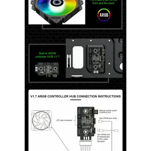 Корпус GAMEMAX комп'ютерний Micro ATX без блока живлення icro Gaming Mini Tower Cyclops BG UA