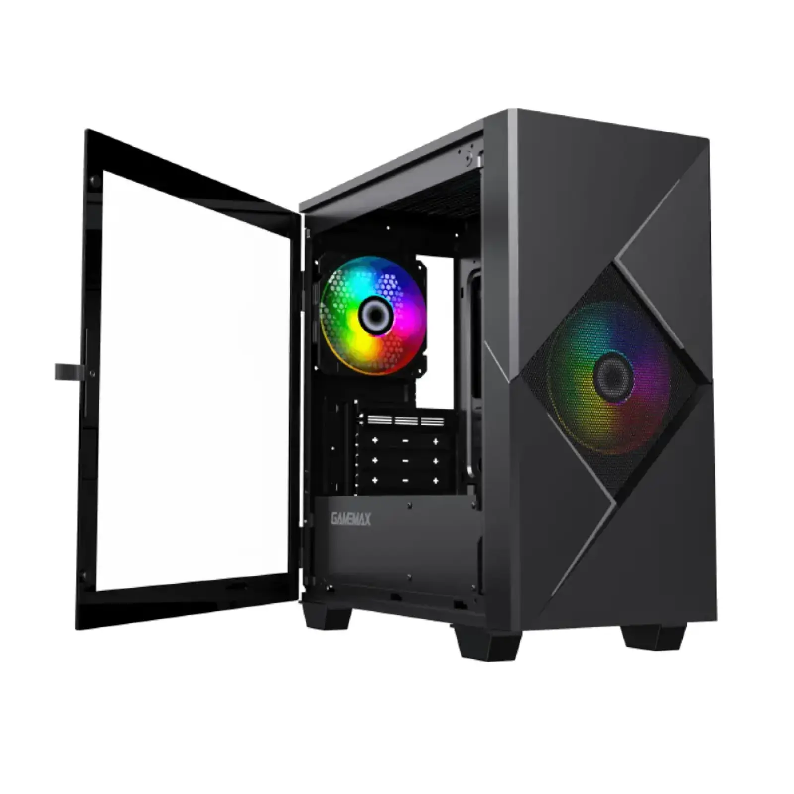 Корпус GAMEMAX комп'ютерний Micro ATX без блока живлення icro Gaming Mini Tower Cyclops BG UA