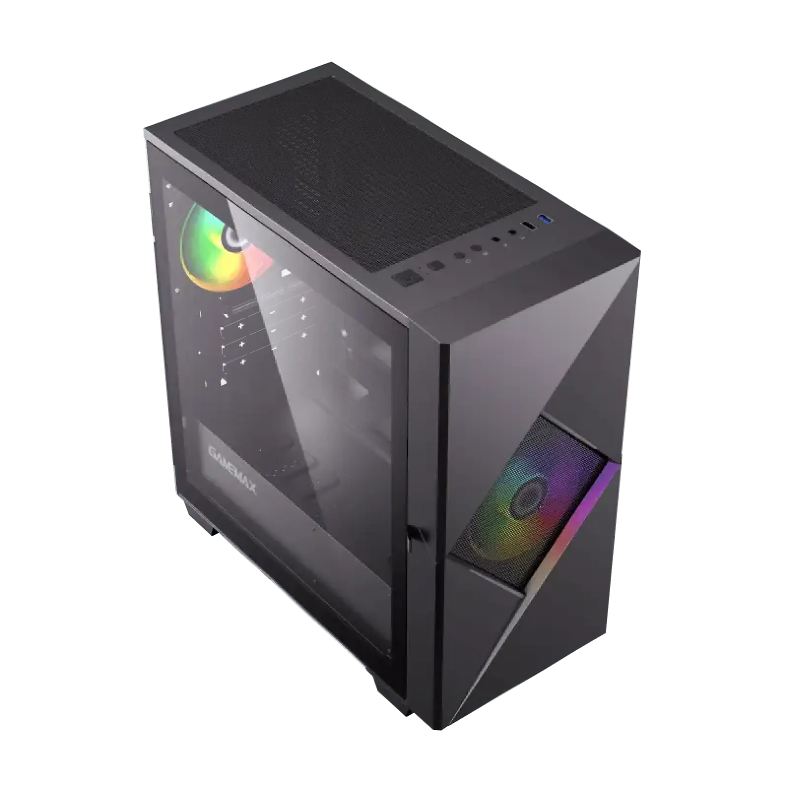 Корпус GAMEMAX комп'ютерний Micro ATX без блока живлення icro Gaming Mini Tower Cyclops BG UA