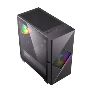 Корпус GAMEMAX комп'ютерний Micro ATX без блока живлення icro Gaming Mini Tower Cyclops BG UA