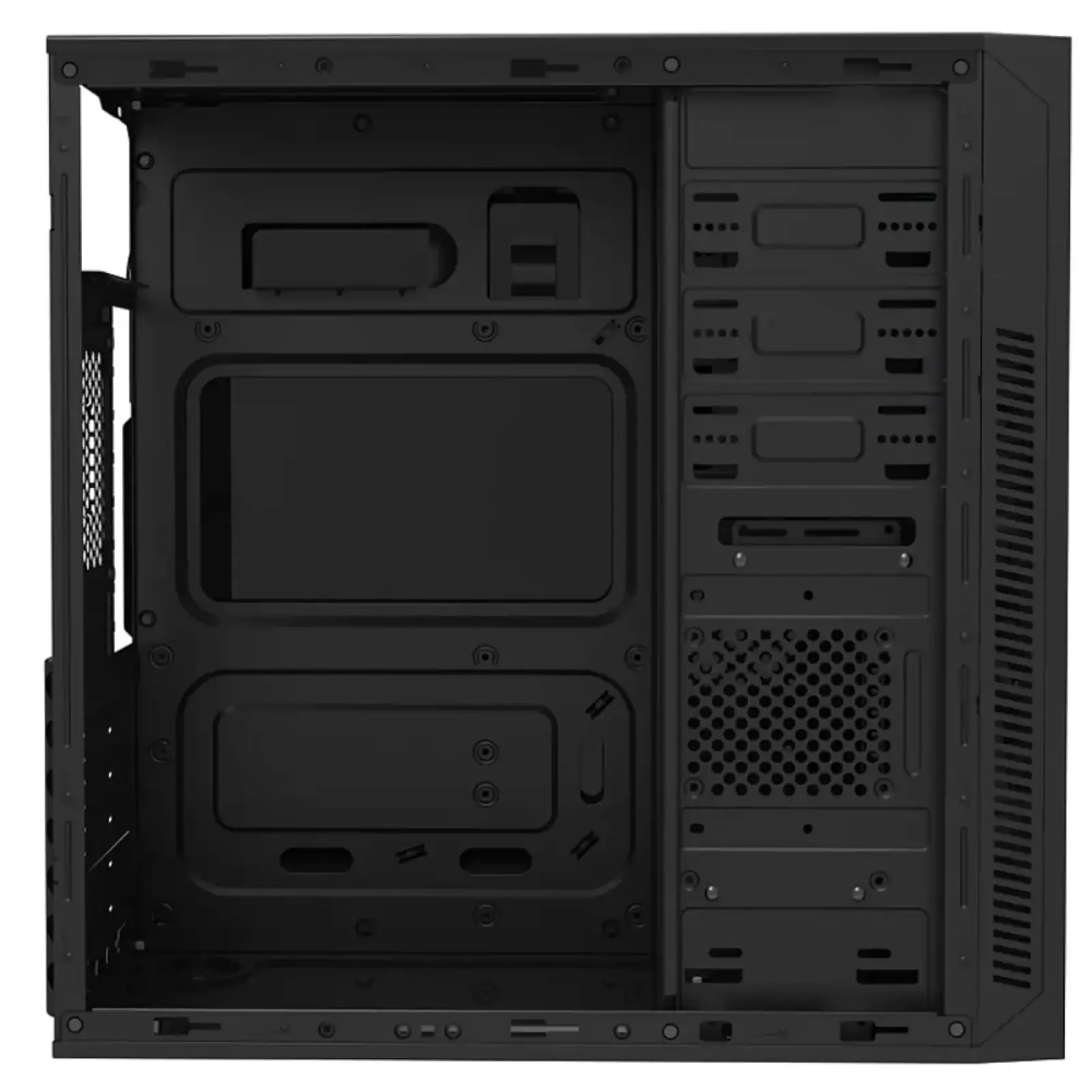 Корпус GAMEMAX комп'ютерний Midi Tower без блока живлення ATX, Micro ATX, Mini ITX;2usb 3.0+1Type-C MT525-2U3TYC-3FAN UA